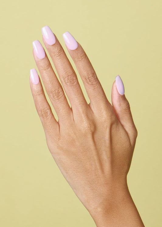 ohora close-up of gel strip texture highlighting smooth application and glossy results