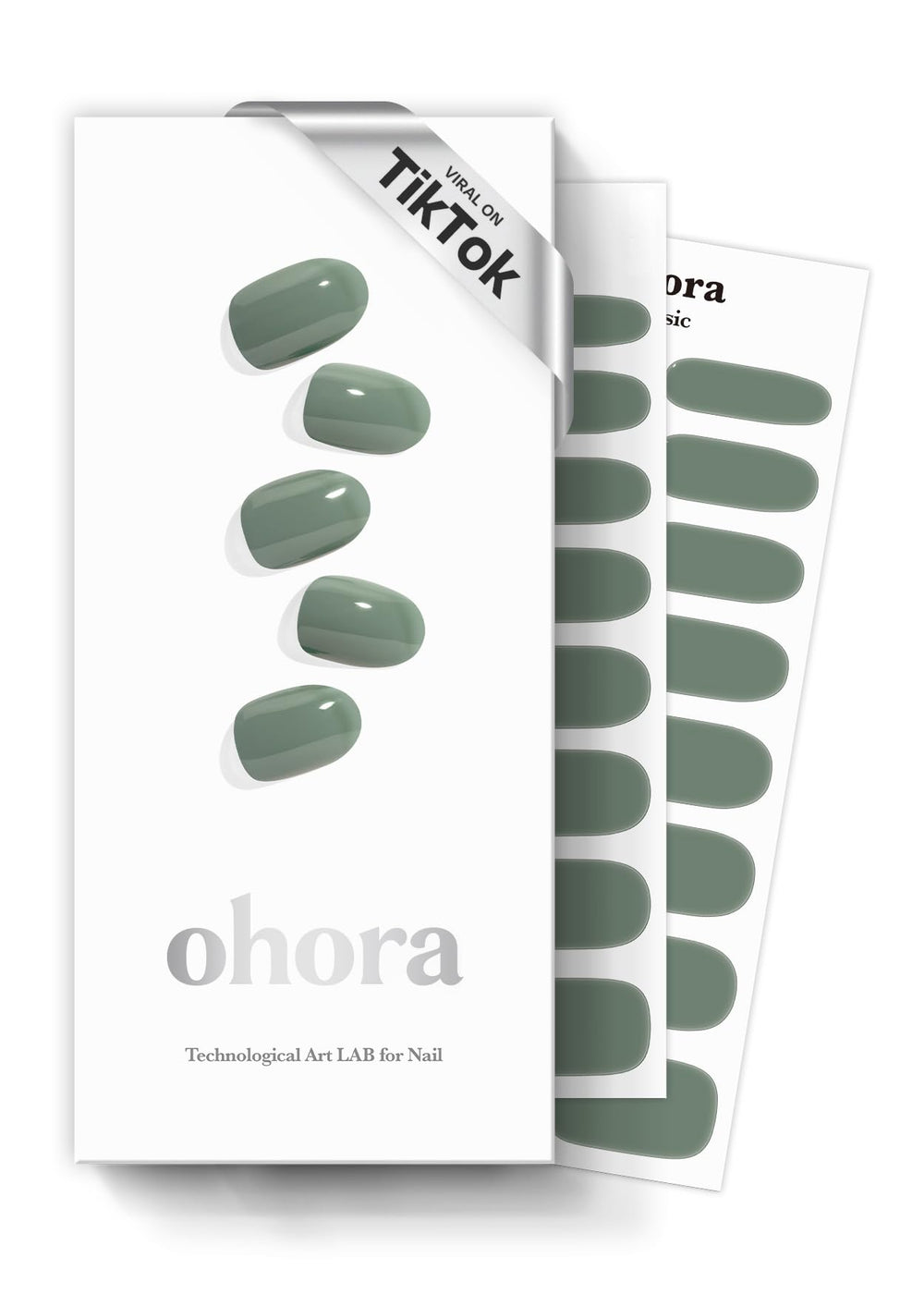 ohora front packaging view showing product and vibrant green color benefit