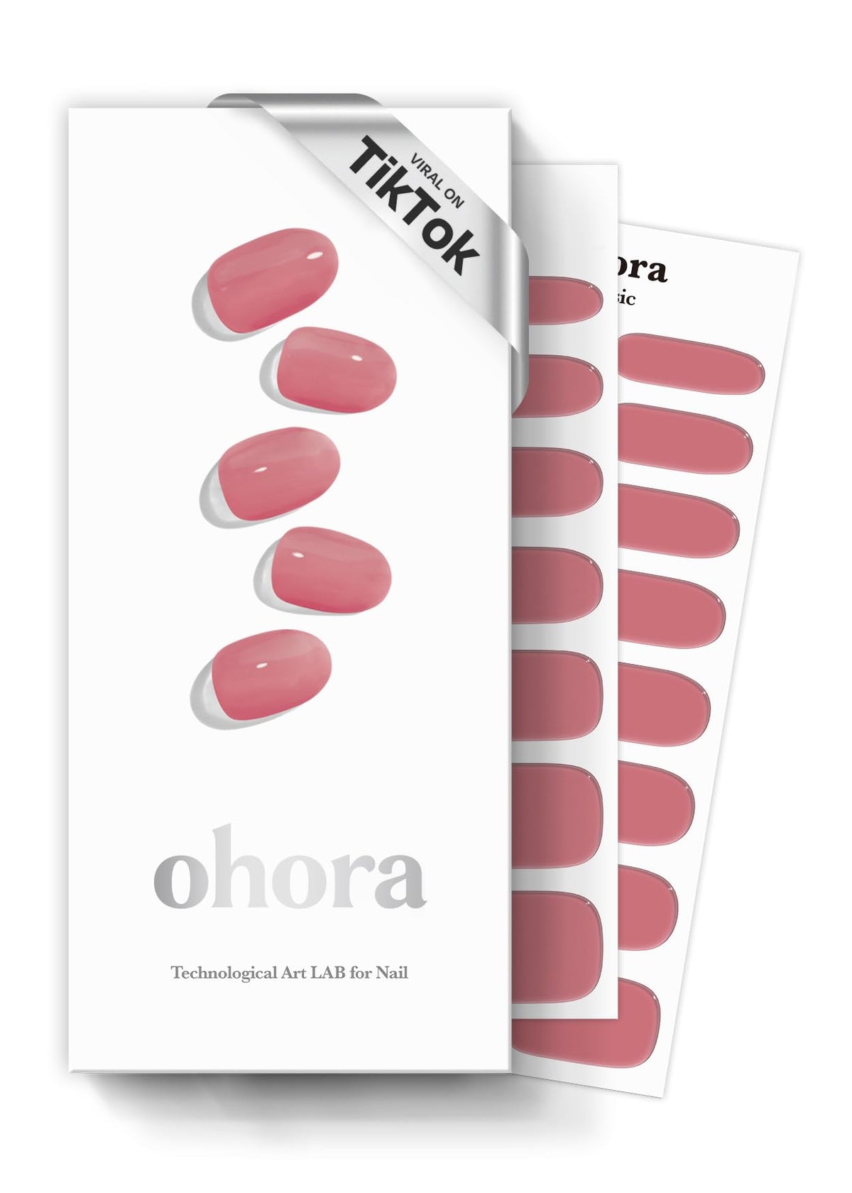 ohora front box showing N Juliet pink packaging and product appeal