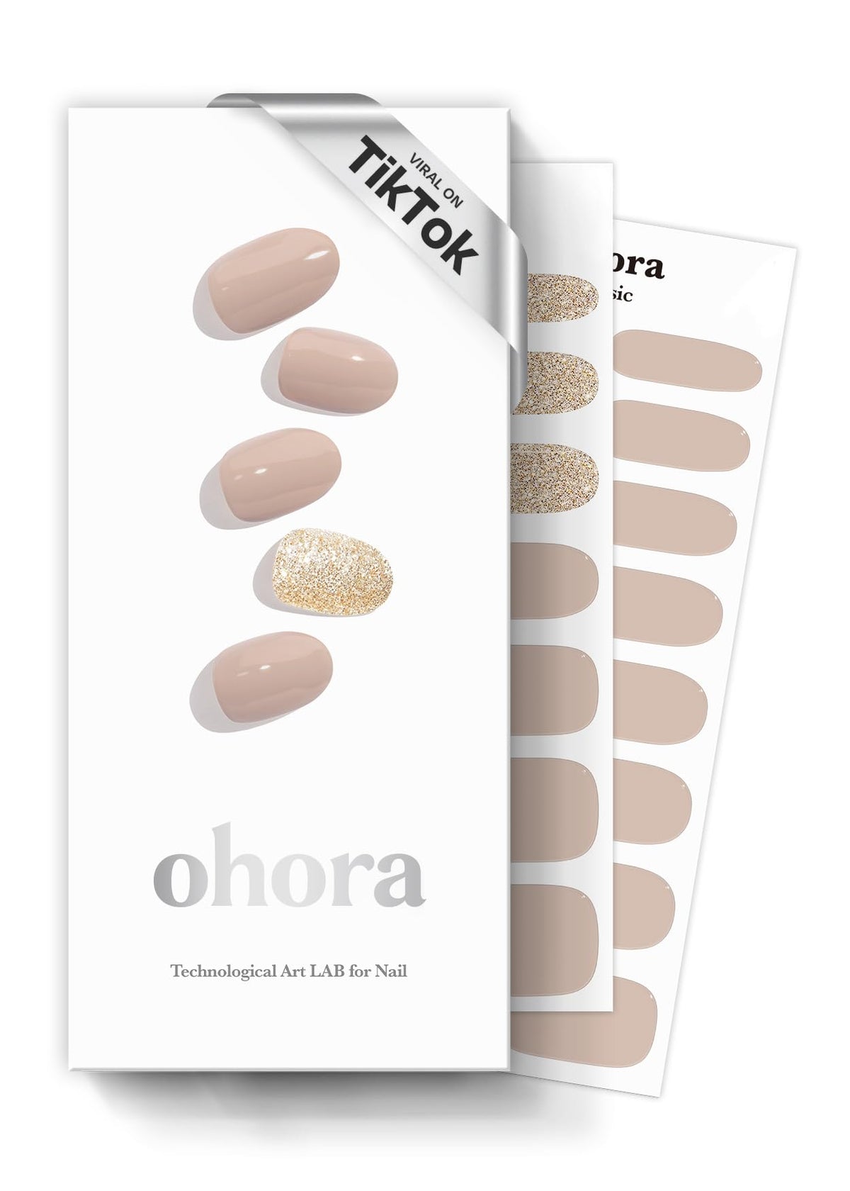 ohora N Nudist box front showing kit contents and neat packaging benefits