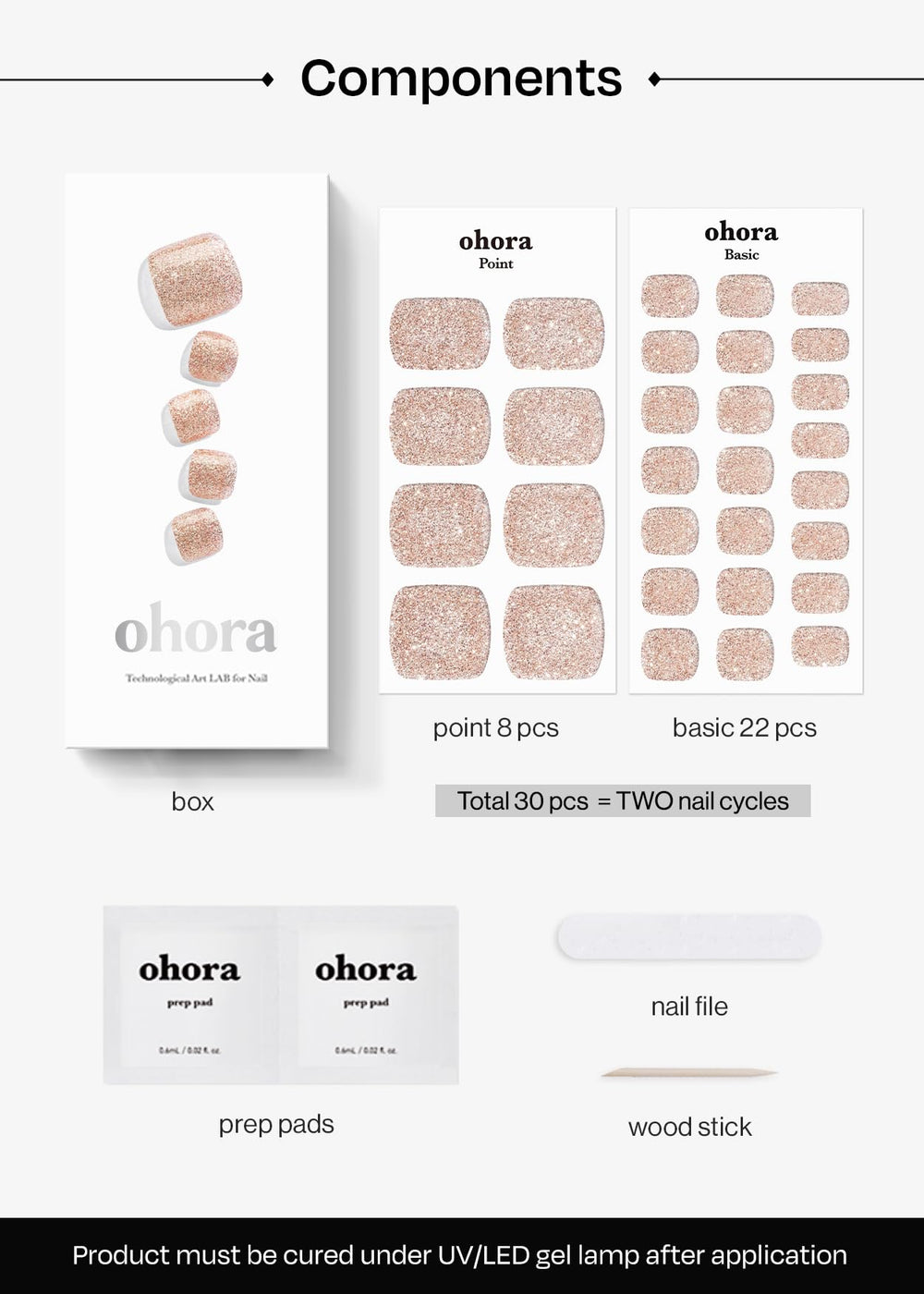 ohora accent and solid strips side-by-side showing design versatility