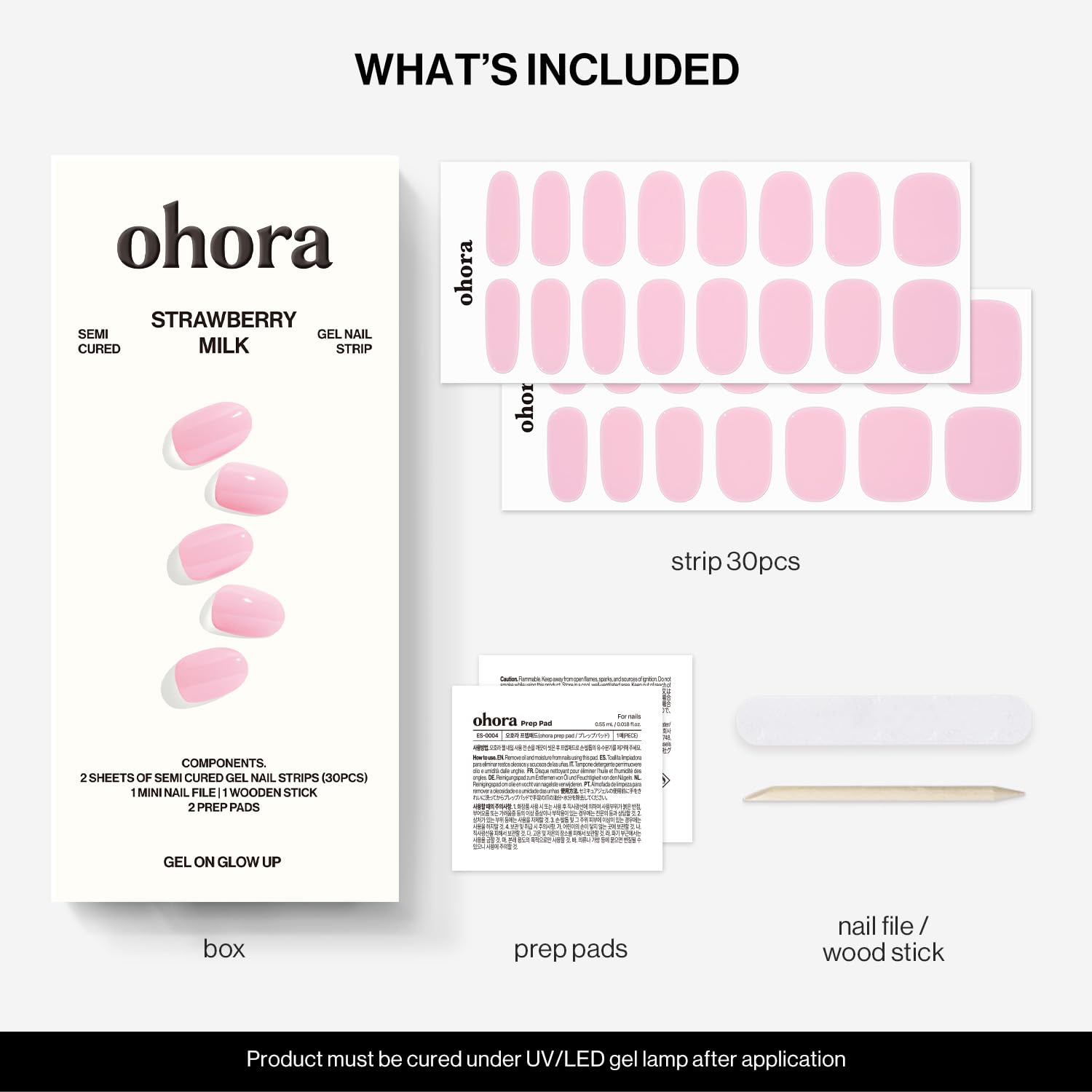 ohora gentle peel removal demo showing easy lift-off and less nail damage