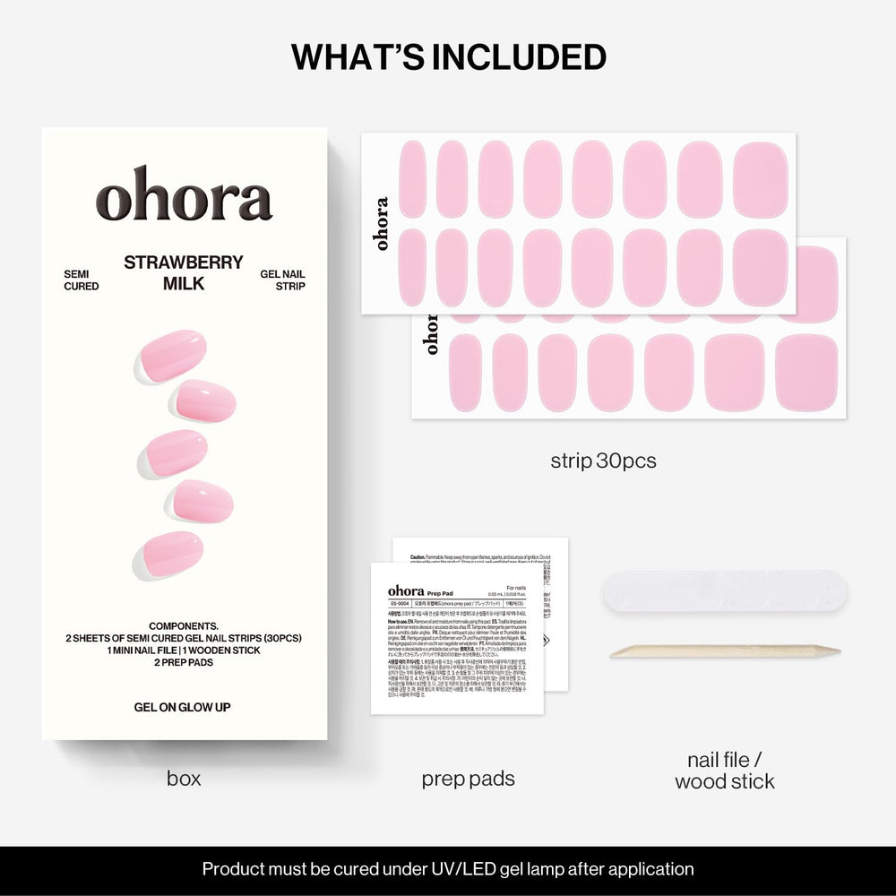 ohora gentle peel removal demo showing easy lift-off and less nail damage