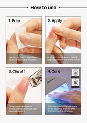 ohora gentle peel-off removal demo showing clean lift and minimal nail damage