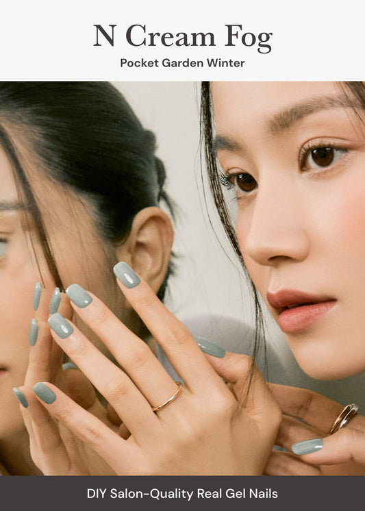 ohora open box displaying 30 pre-sized gel strips for quick salon-quality results