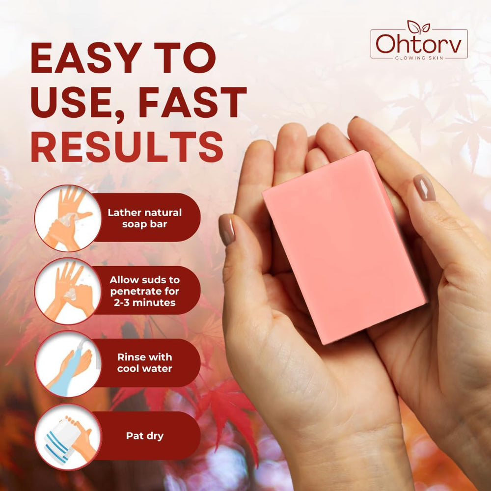 Ohrtov calamine soap on first aid kit emphasizing quick itch relief on the go