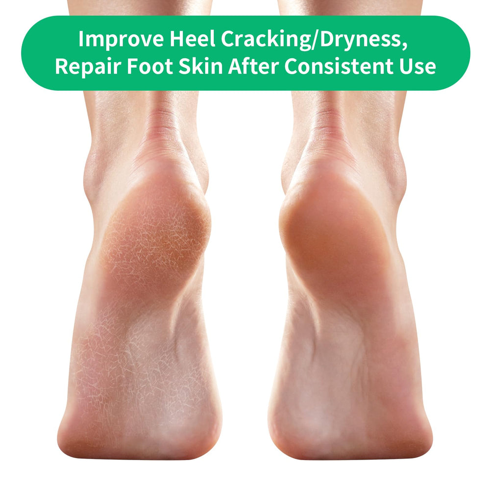 Ohtomber size scale with hand to show fit and true-to-size heel coverage