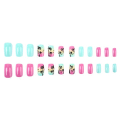 OHWODA nails applied on hand demonstrating quick at-home manicure and neat finish