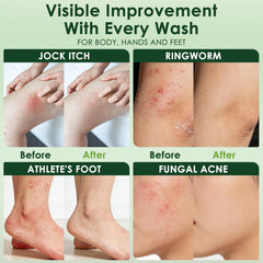 Oiangna used in shower after workout for soothing, refreshing cleanse