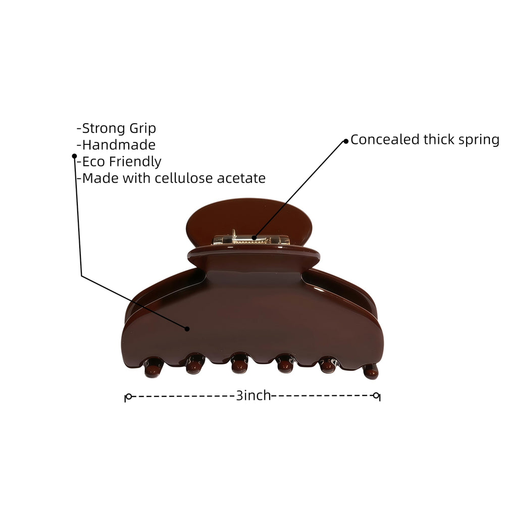 OideGuiing coffee clip side profile highlighting teeth for anti-slip hold