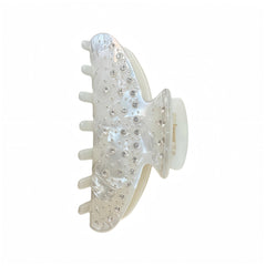 OideGuiing front view shiny white clip showing sleek hold