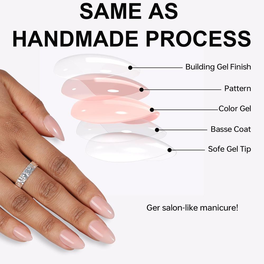 OIFEN glue and application tools arranged to show easy step-by-step adhesion