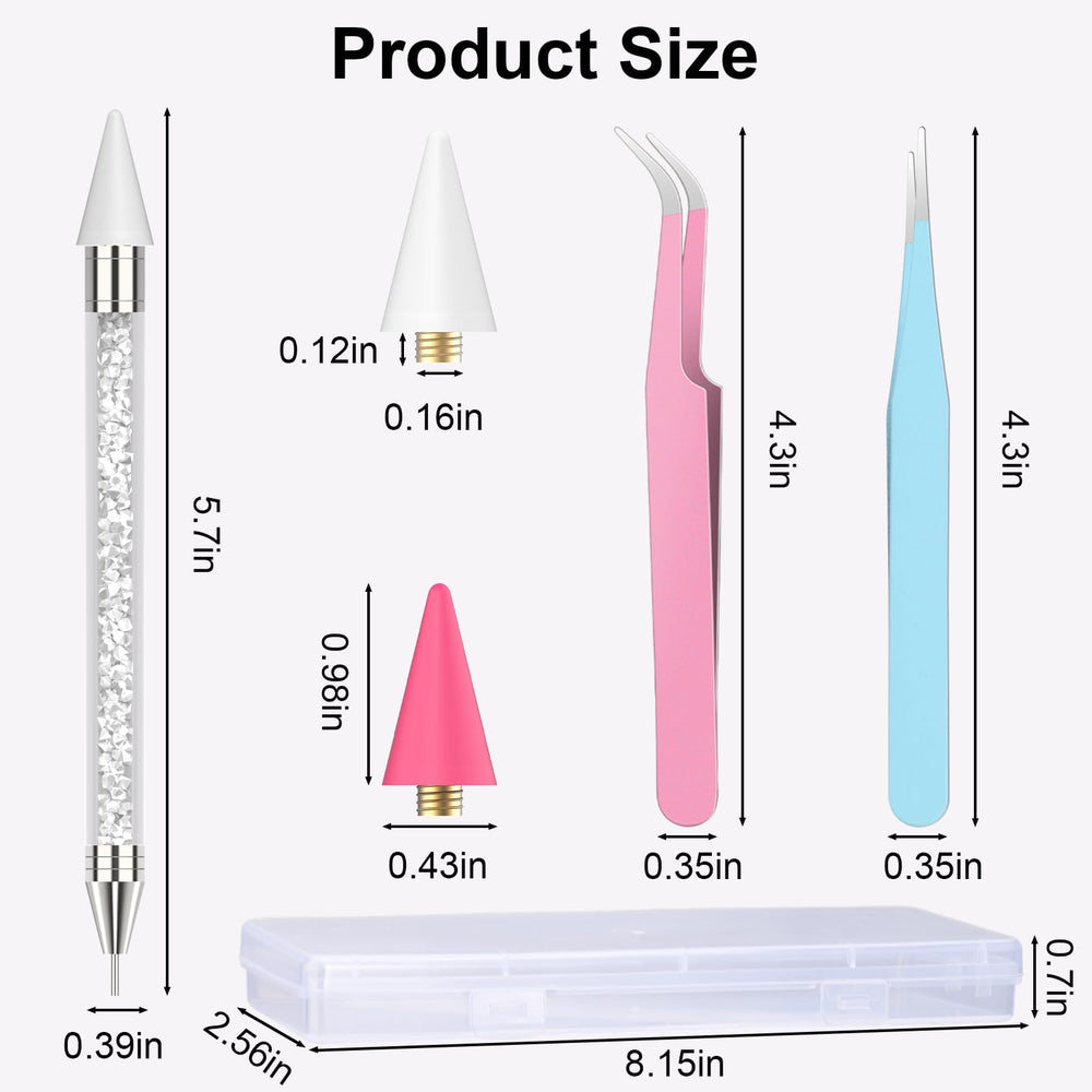OIFEN tool next to fingers demonstrating compact size and control