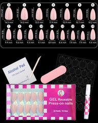 OIFEN nails worn on hands lifestyle image demonstrating natural-looking elegance and function