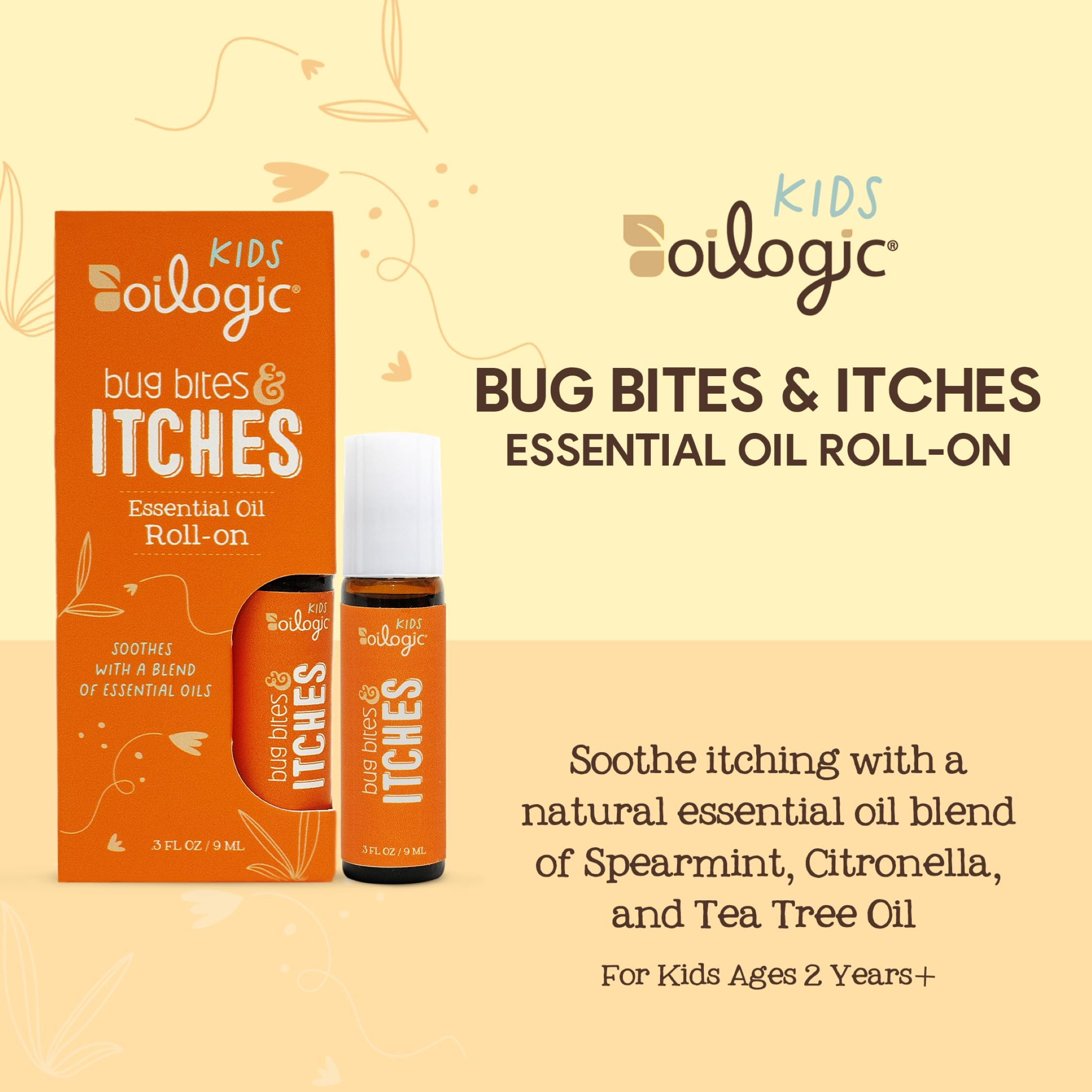 Oilogic roll-on applicator close-up demonstrating smooth, mess-free tip for accurate targeting