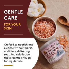 OKAY ingredients view of Himalayan salt and walnut powder highlighting mineral-rich exfoliation