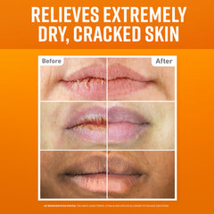 O'Keeffe's Cooling Relief stick close-up showing peppermint feel and soothing effect