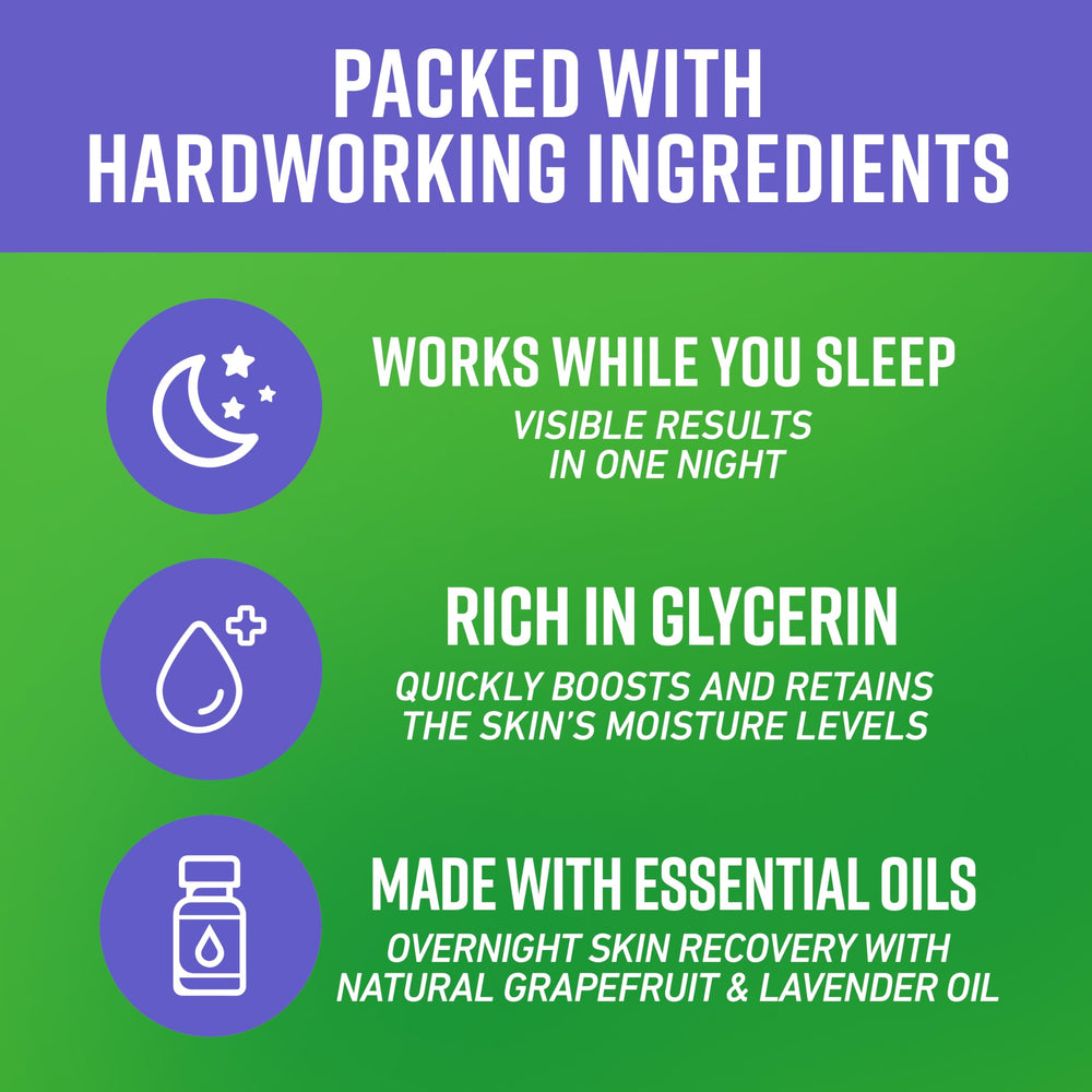 O'Keeffe's hands applying cream demonstrating immediate soothing action