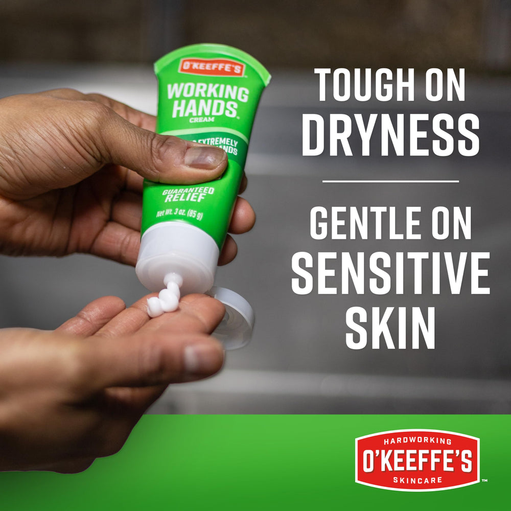 O'Keeffe's creamy texture close-up showing concentrated moisturizing benefit