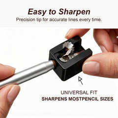 Okerker next to a ruler to show compact size and portability