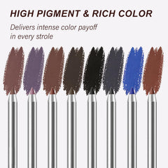 Okerker eyeliner resisting water droplets to show waterproof hold