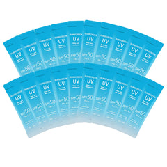 Okerker front packaging showing 20 mini sunscreen sticks and value