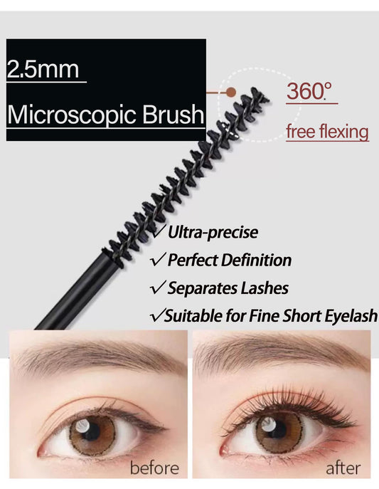 Okerker microscopic adjustable wand close-up for precise lash reach