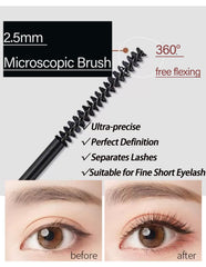 Okerker microscopic adjustable wand close-up for precise lash reach