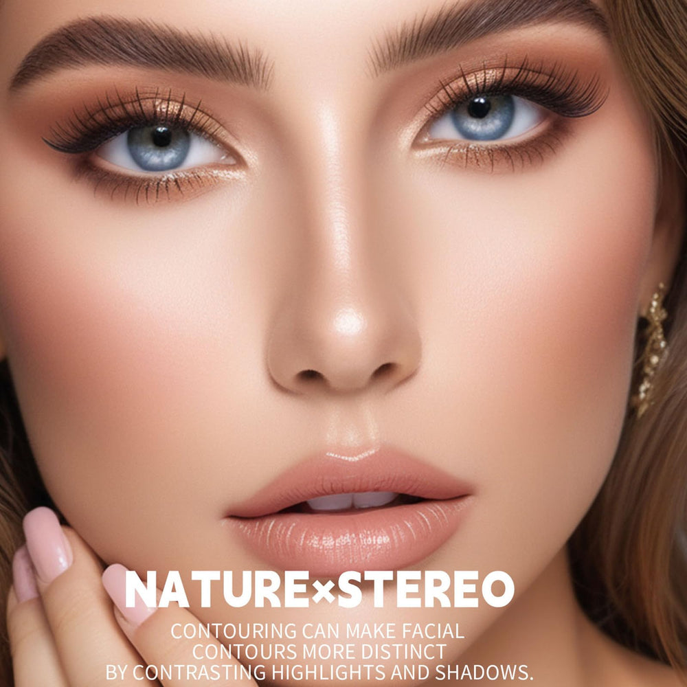 Okerker slim nose-contour brush detail for precise sculpting benefit