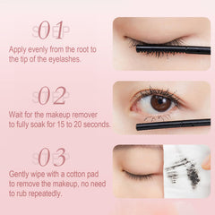 Okerker oil-gel texture in dish, smooth consistency that dissolves makeup