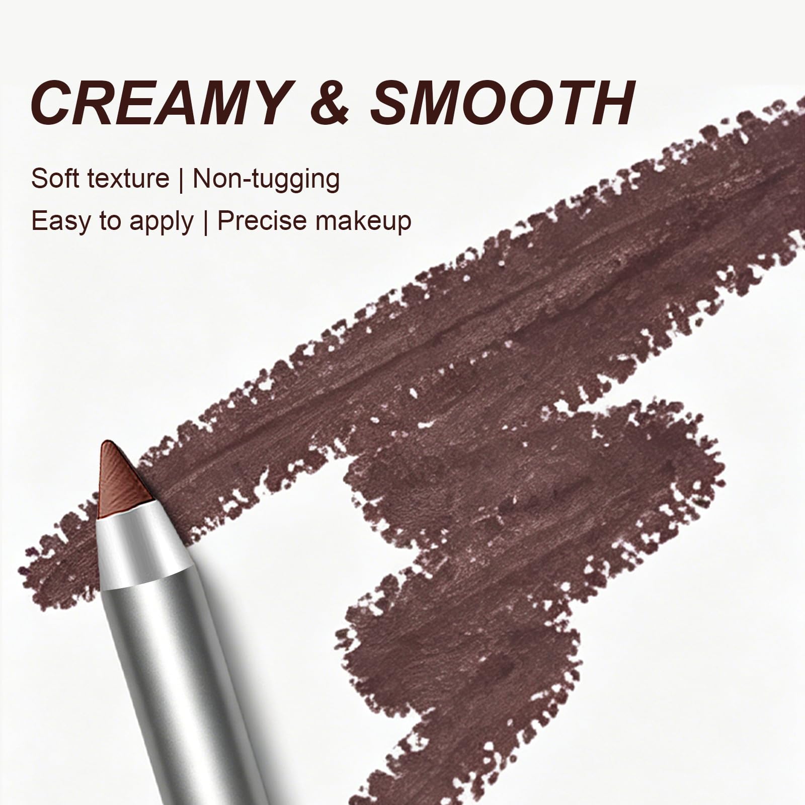 Okerker applied on eyelid lifestyle shot enhancing natural eye definition
