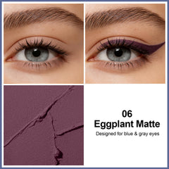 Okerker plum pencil tip closeup revealing creamy texture for precise lines