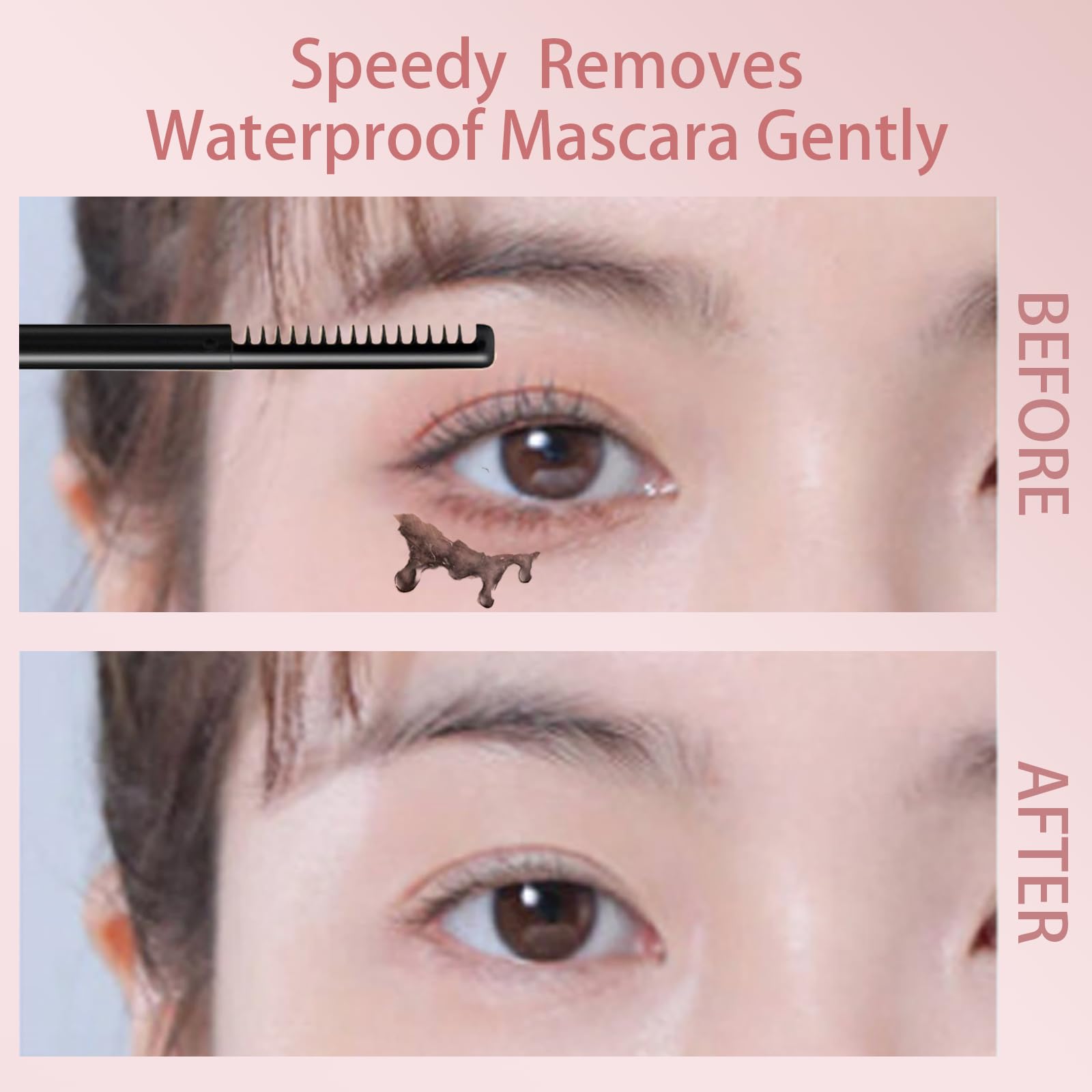 Okerker spiral head close-up, precision wand reaches lash bases effectively