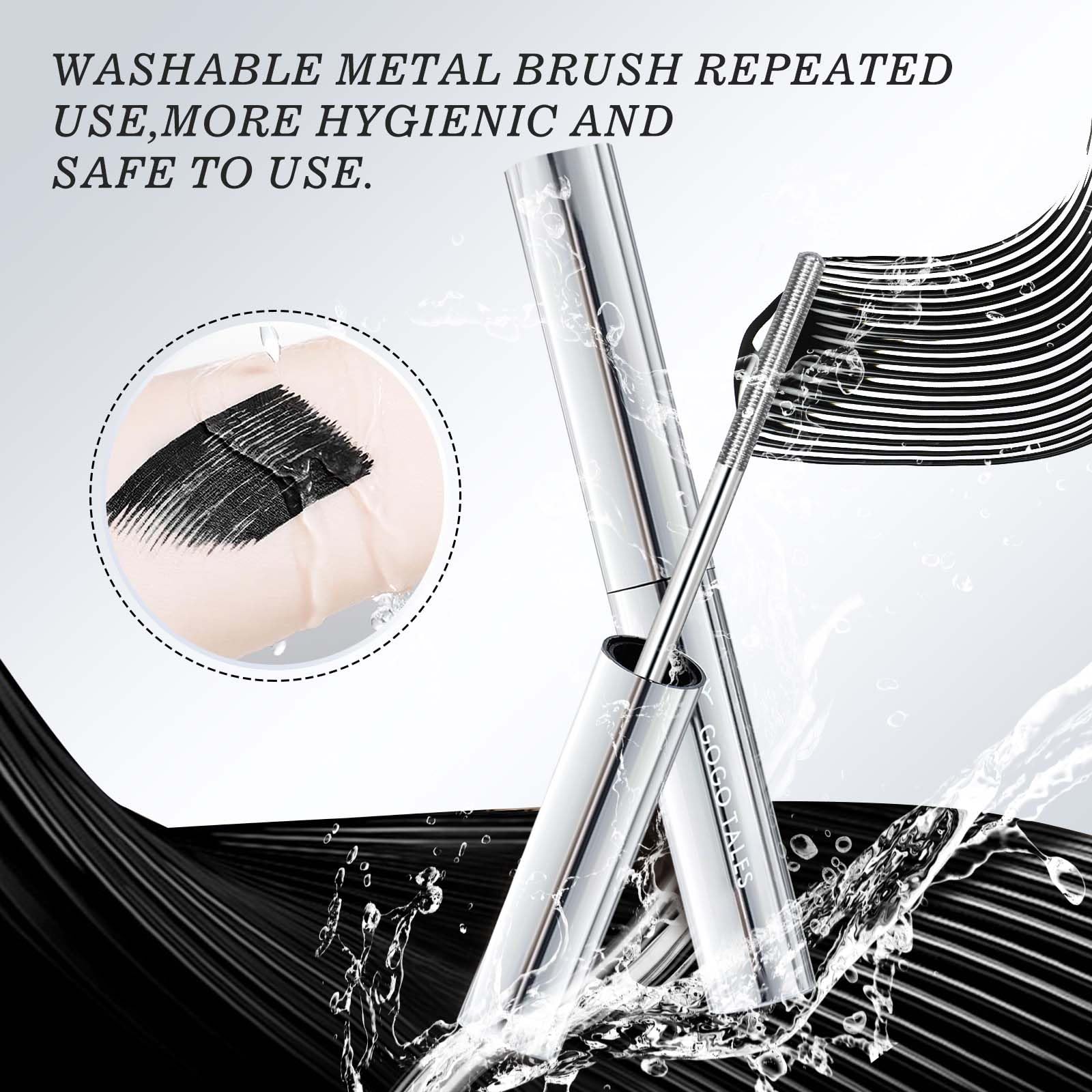 Okerker wand being rinsed clean to demonstrate easy reusable cleaning