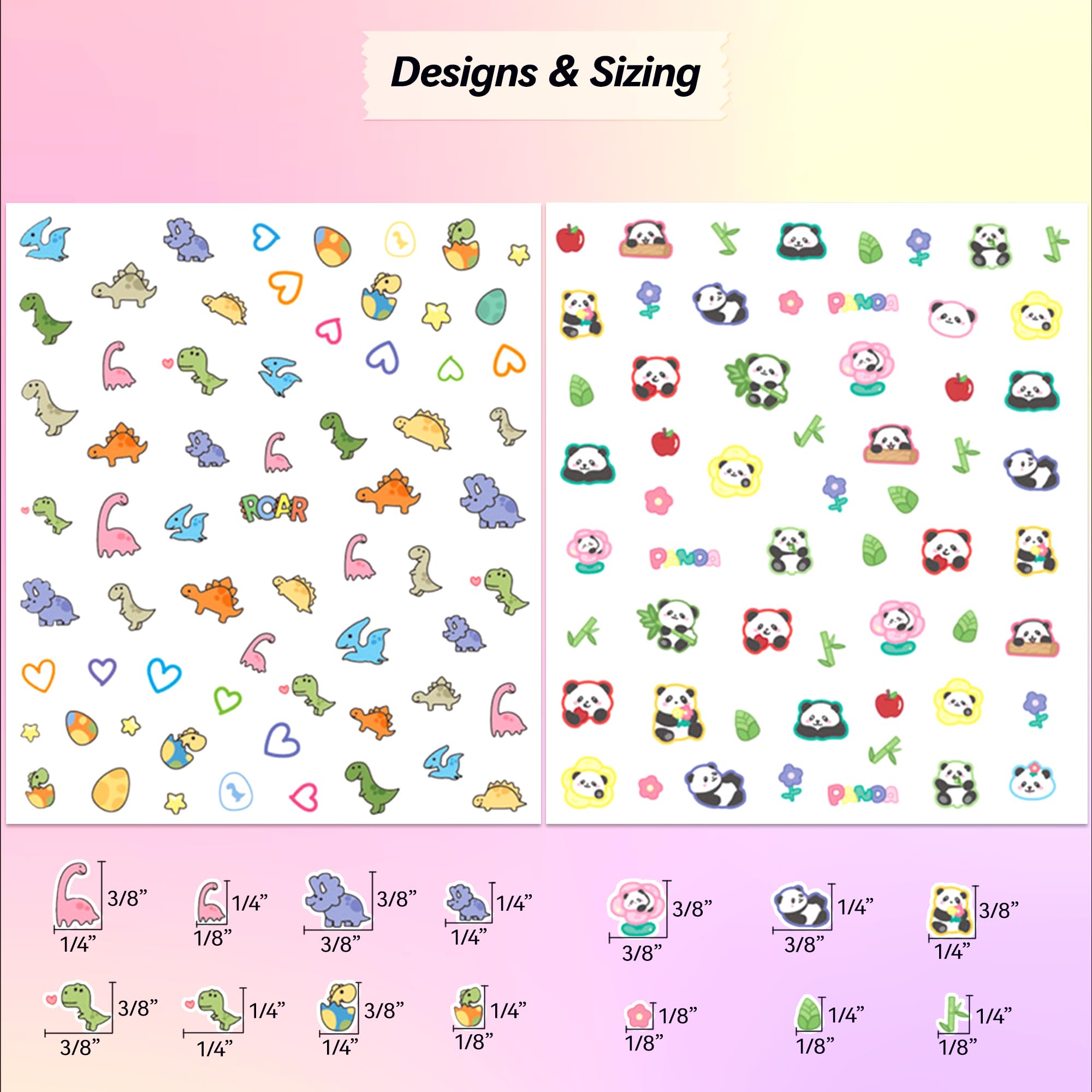 okiyomi butterfly and cat motif detail showing cute focal point benefit