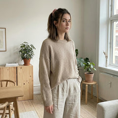 OKKRMGZ five neutral color clips laid flat, easy outfit coordination