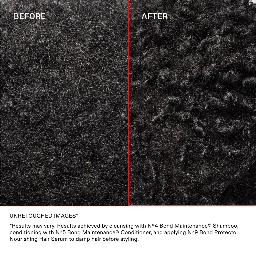 Close-up of Olaplex label and usage instructions showing clear directions and ingredients