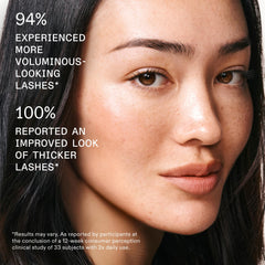 Olaplex Lashbond serum texture close-up illustrating lightweight clarity and easy absorption