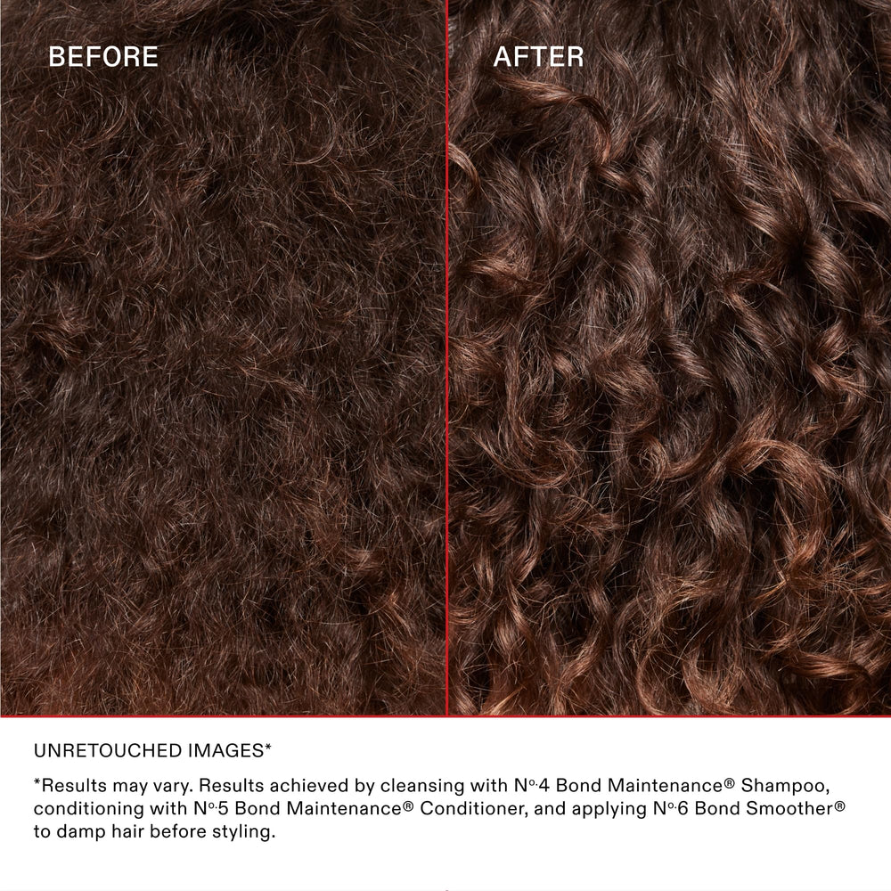 Olaplex Nº.6 100 mL next to a ruler for accurate size and travel-friendly benefit