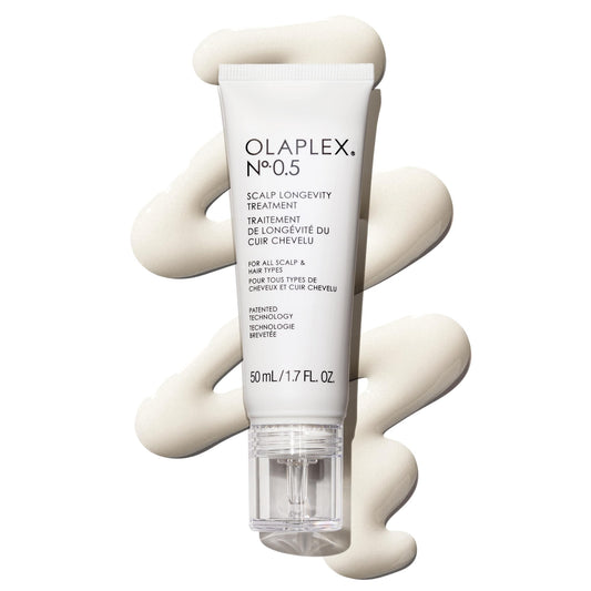 Olaplex Nº.0.5 front bottle showing clean label and compact 50ml size, promotes easy application