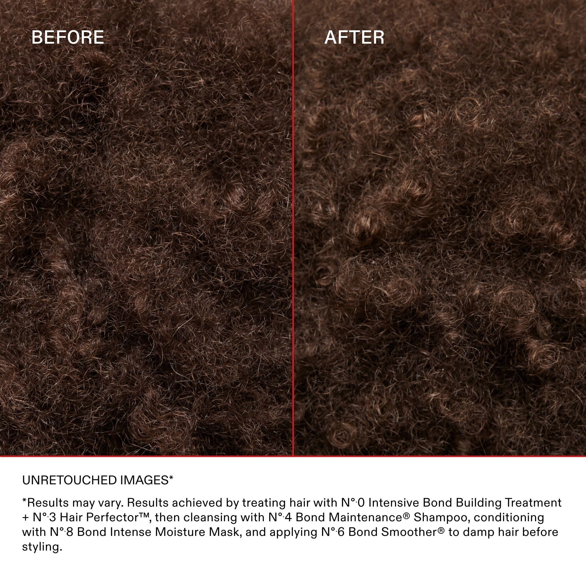 Olaplex No.0 serum texture on fingers demonstrating concentrated formula benefit