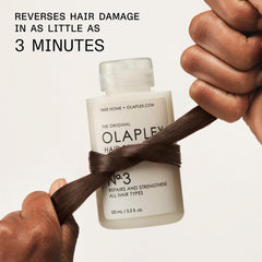 Rinsing hair after No.3 and using Olaplex shampoo for better results