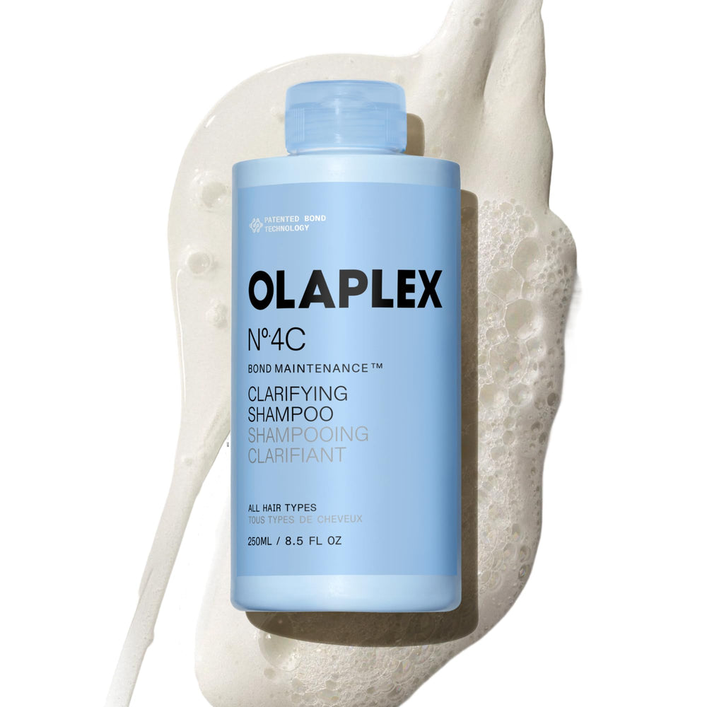 Olaplex bottle front view showing label and 8.5 fl oz size for easy identification and benefit