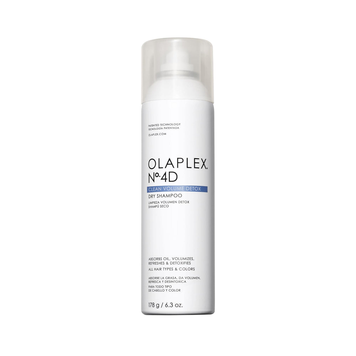 Olaplex Nº.4D front packaging showing product and benefits