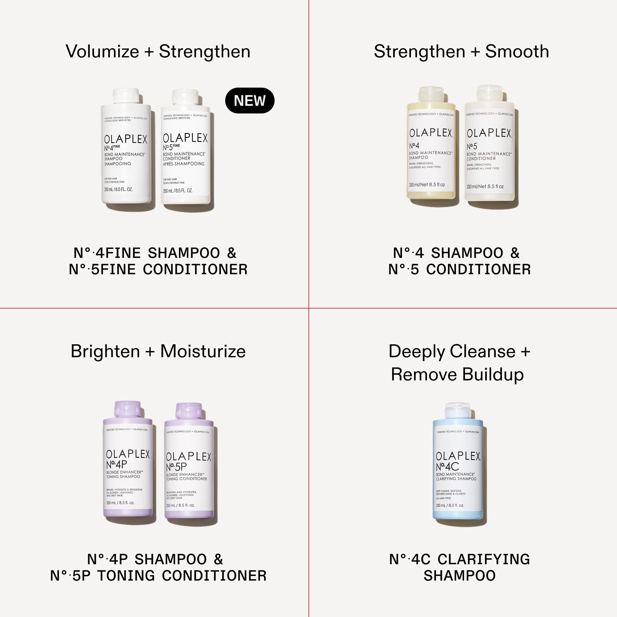 Olaplex No.4 FINE next to ruler for 250 mL size comparison and travel-friendly benefit