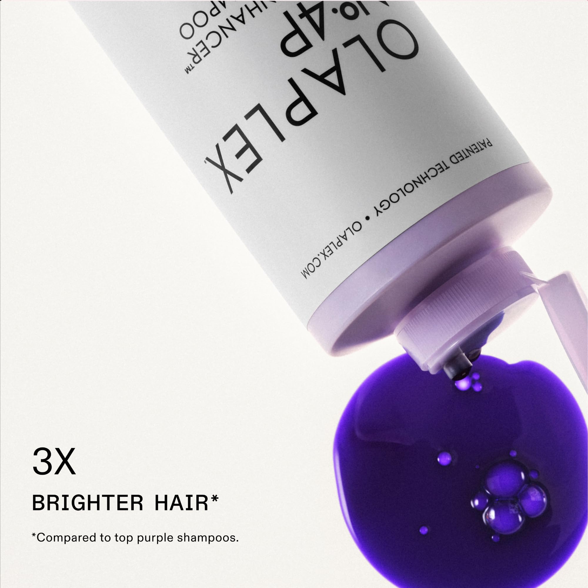 Olaplex Nº.4P back label displaying ingredients and usage instructions