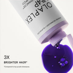 Olaplex Nº.4P back label displaying ingredients and usage instructions