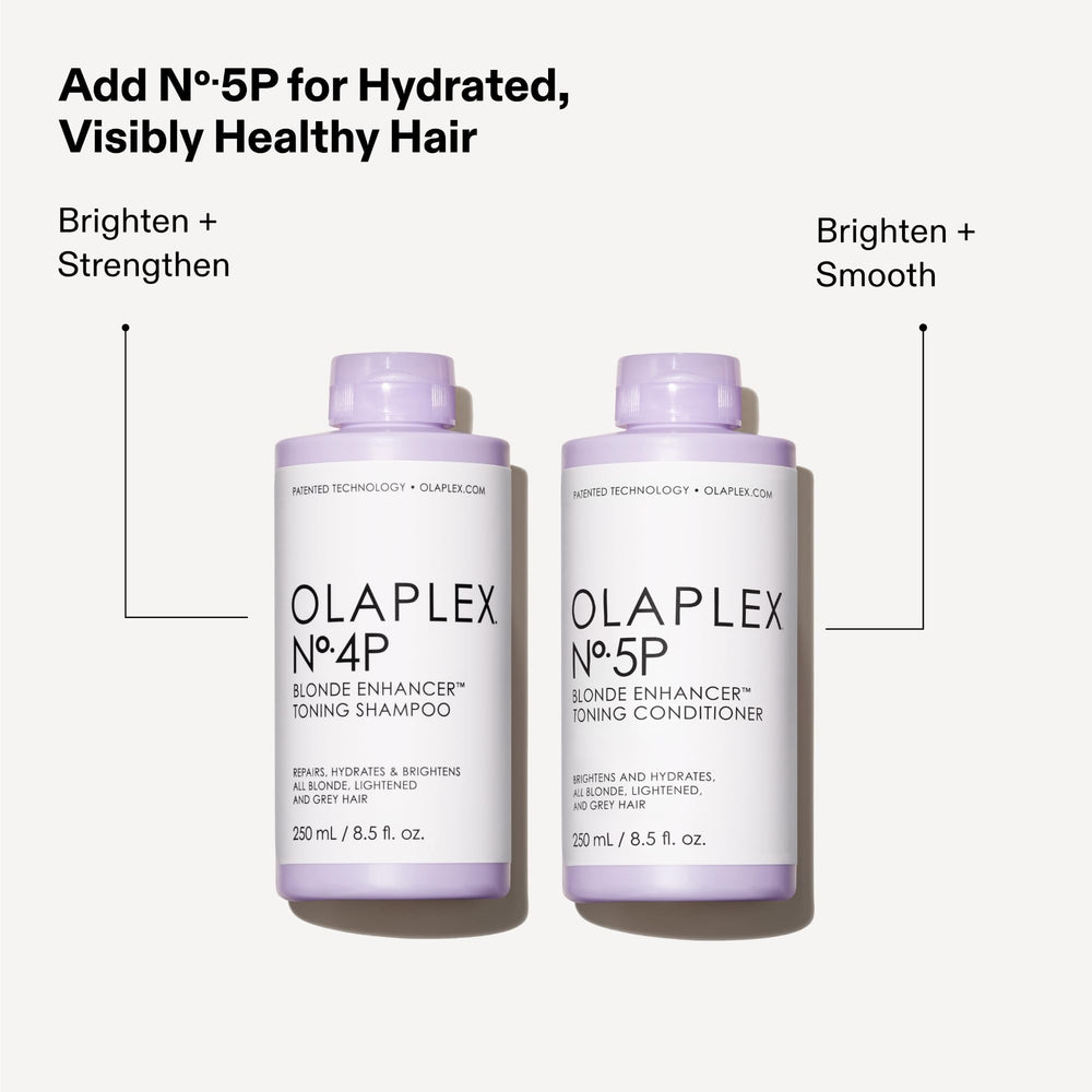 Olaplex Nº.4P applied to hair in shower demonstrating at-home use