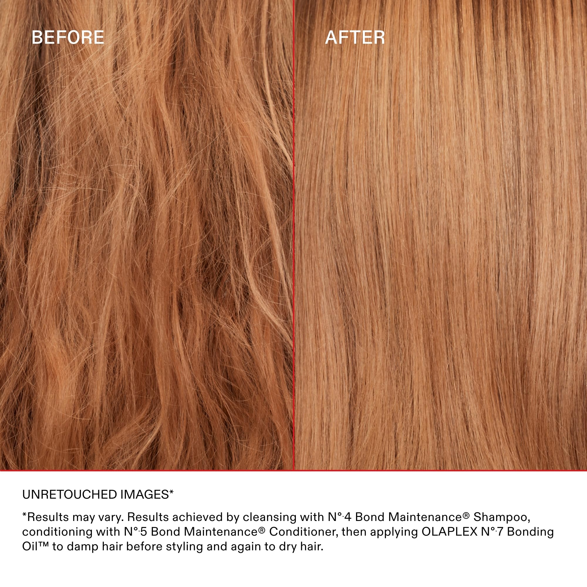 olaplex no7 ingredients label highlighting key oils and conditioning agents