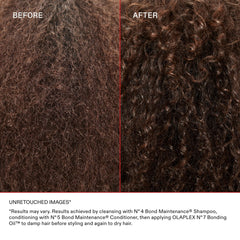 detailed view of Olaplex No.7 cap and pump showing precise dosing advantage